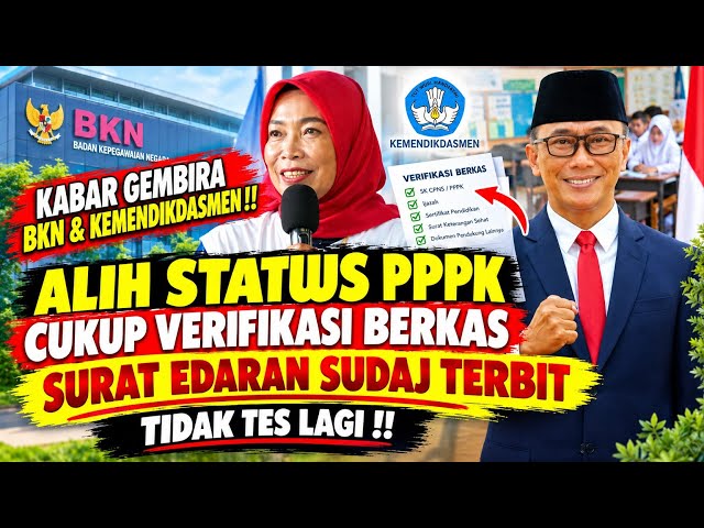 OFFICIAL CIRCULAR ‼️ BKN AND MINISTRY OF PRIMARY AND SECONDARY EDUCATION CONFIRM PPPK STATUS CHAN...