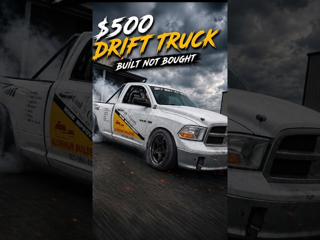$500 Drift Truck Build… What Could Possibly Go Wrong? #DriftTruck #BudgetBuild #CarTok #SketchyBuild