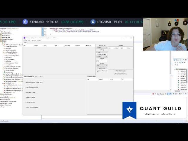Building a Profitable Algorithmic Trading System in Java (Crypto & Equities) | Chapter 1: Connection