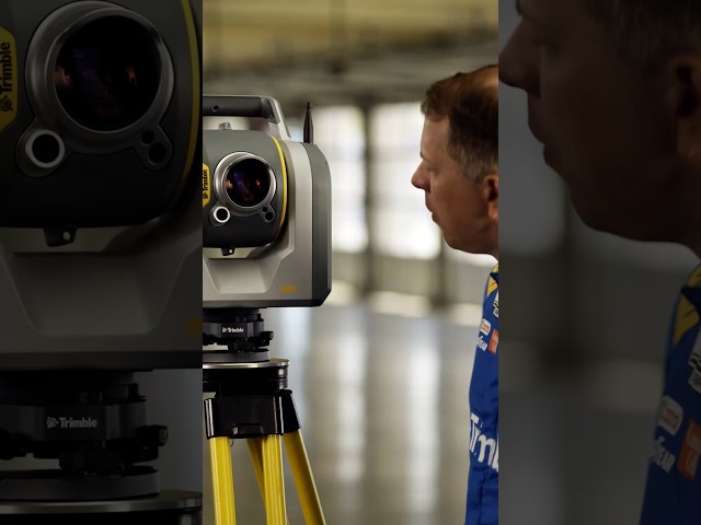 Brad Keselowski and the Trimble SX12
