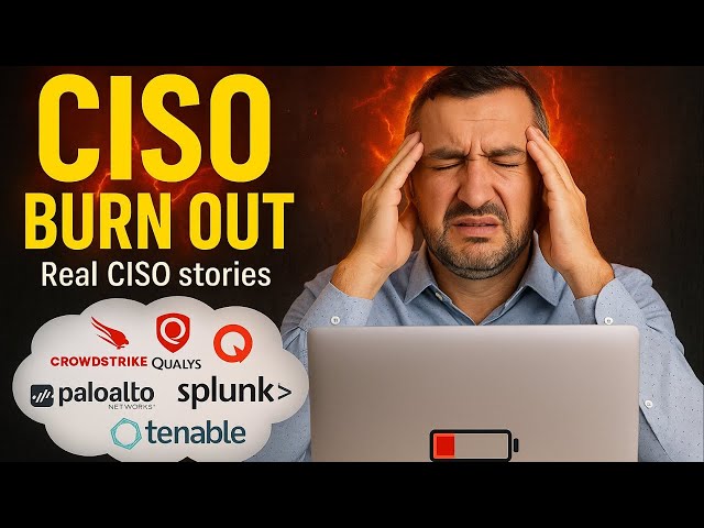 This is what CISO stress actually looks like