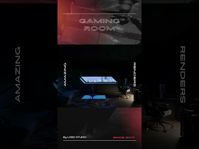 Gaming room by Lobo Studio