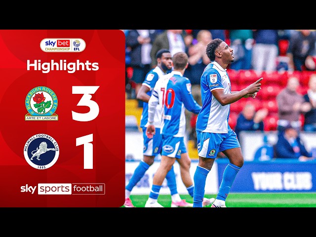 Afolayan brace downs Lions 🔥 | Blackburn 3-1 Millwall | EFL Highlights