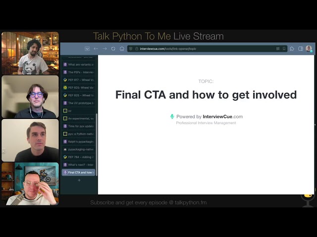 Wheel Next + Packaging PEPs - Talk Python to Me Ep. 544
