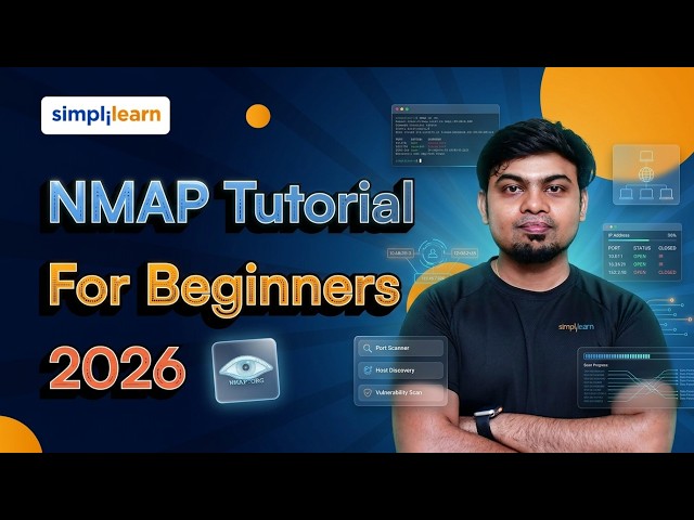 NMAP Tutorial For Beginners | How To Use NMAP For Network Scanning | NMAP Explained | Simplilearn