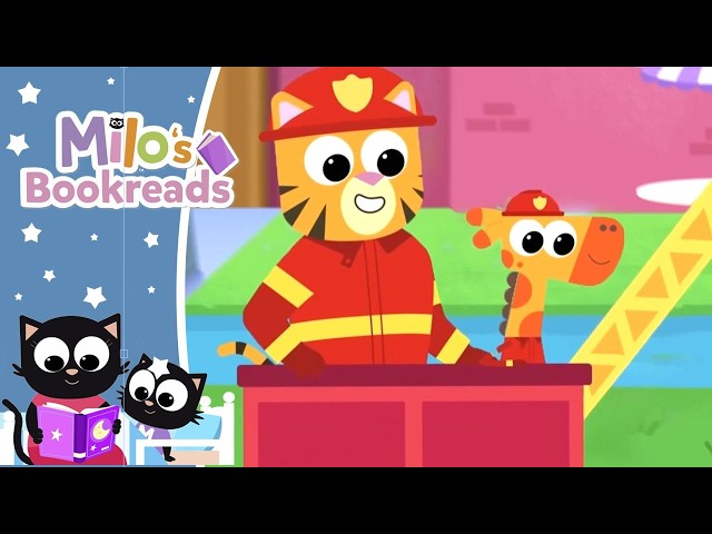 Jobs for Kids 🚒🚜 | 3 Read Aloud Stories | Milo’s Bookreads