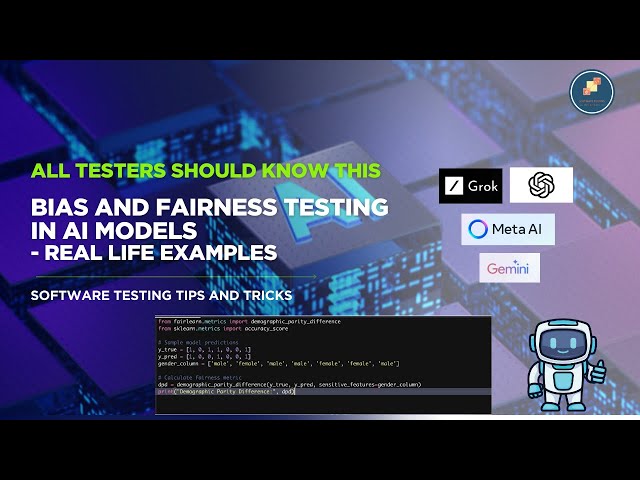 Bias and Fairness Testing in AI Models - real life examples