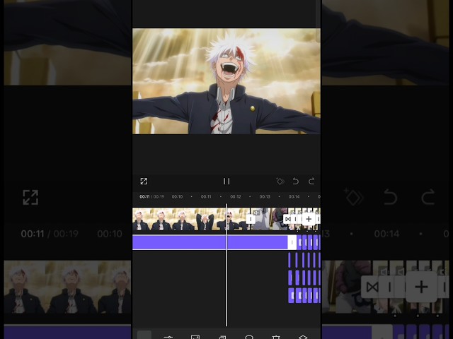 How to Make agressive shake Edit | Gojo Satoru Tutorial | #anime #capcut #capcuttutorial #voice