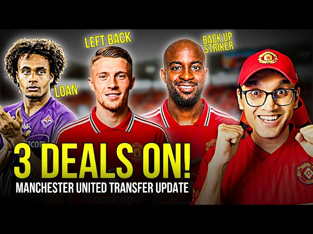 MAN UNITED UCL DRAW REACTION! TRUFFERT, MATETA, ZIRKZEE, HALL! MANCHESTER UNITED TRANSFER NEWS!