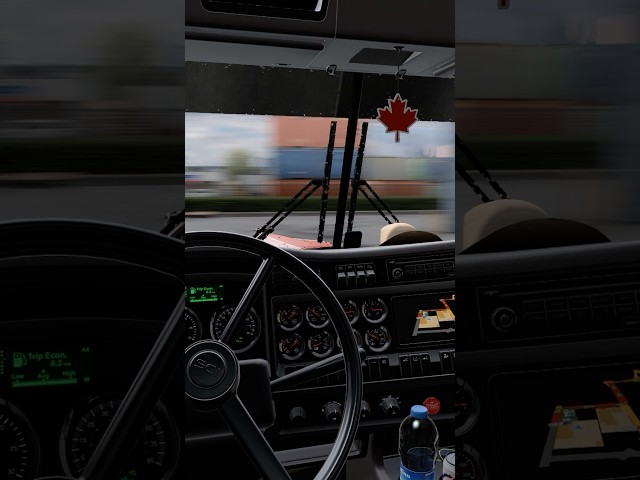 American Truck Simulator But It Feels Like Real Life 😳  #ats #atsmods #americantrucksimulator