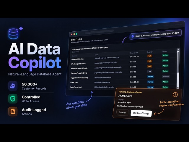 AI Database Assistant — Ask Questions and Update Data in Plain English