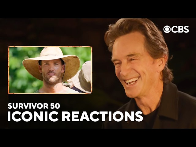 Survivor 50 Cast & Host Jeff Probst React to Iconic Survivor Moments