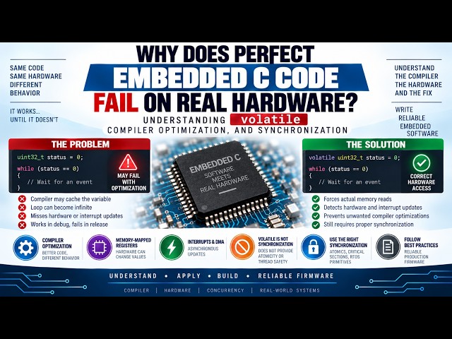 Why does perfect code fail on hardware?