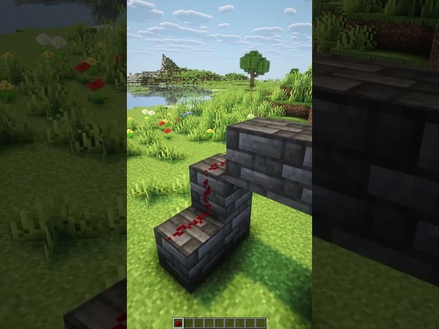 Minecraft Garage door 🚪 #minecraft