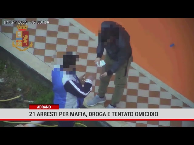 Adrano: 21 arrests for mafia, drugs, and attempted murder