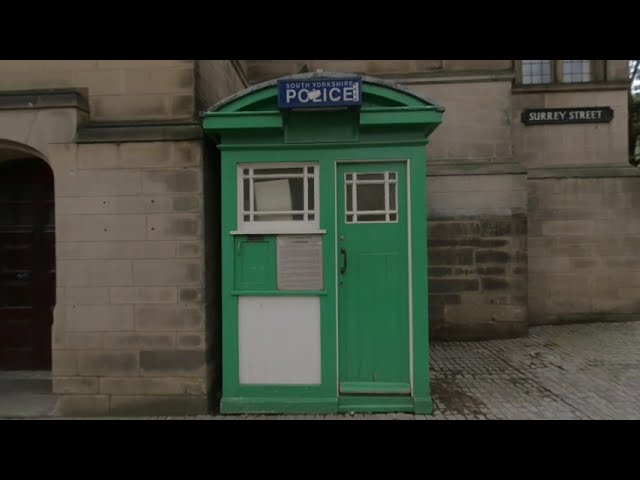 VR180° TARDIS like Police box, Sheffield
