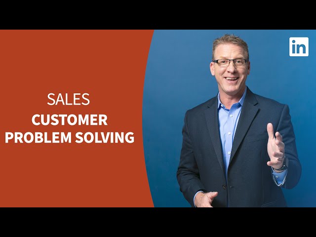 Sales Tutorial - Customer problem-solving