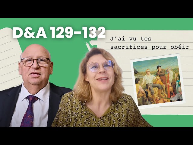I have seen your sacrifices to obey | D&C 129-132 | November 10-16, 2025