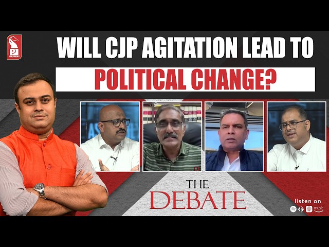 Will CJP agitation lead to political change? | The Debate | Prudent | 270726