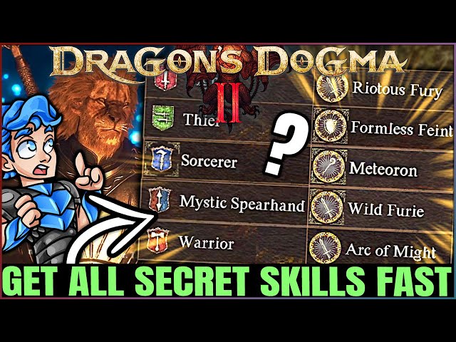 Dragon's Dogma 2 - How to Unlock ALL Hidden Vocation Skills EARLY - Skill Maister Location Guide!