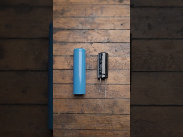Batteries vs Capacitors