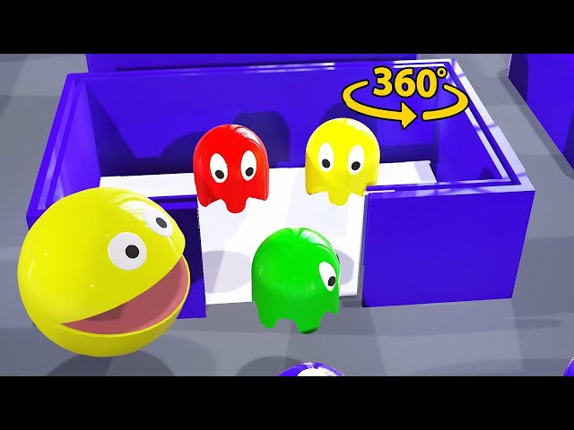 Pacman 360° VR Experience | 3D Animation & CGI Study