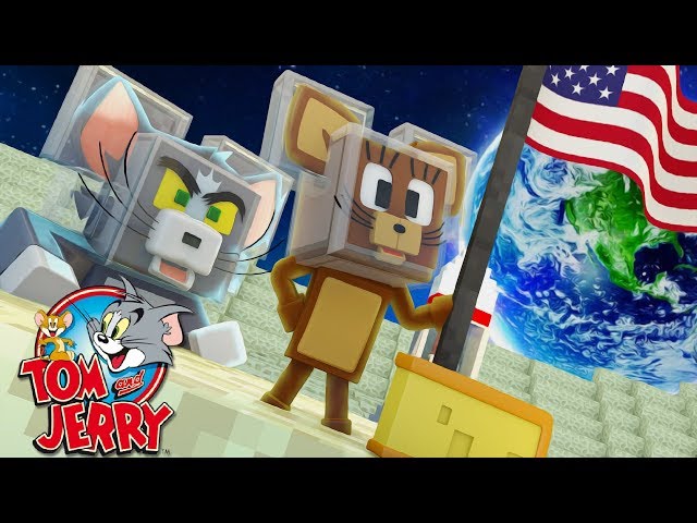 Minecraft: THE ASTRONAUT MOUSE ! #10 ( TOM AND JERRY )