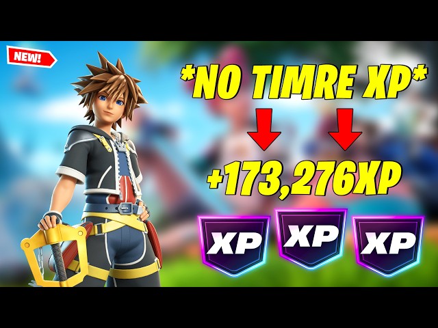 NO TIMER The BEST XP Map To Hit Level 200 FAST in Fortnite SEASON 4! 😍  (152k a Min!) 🤩😱