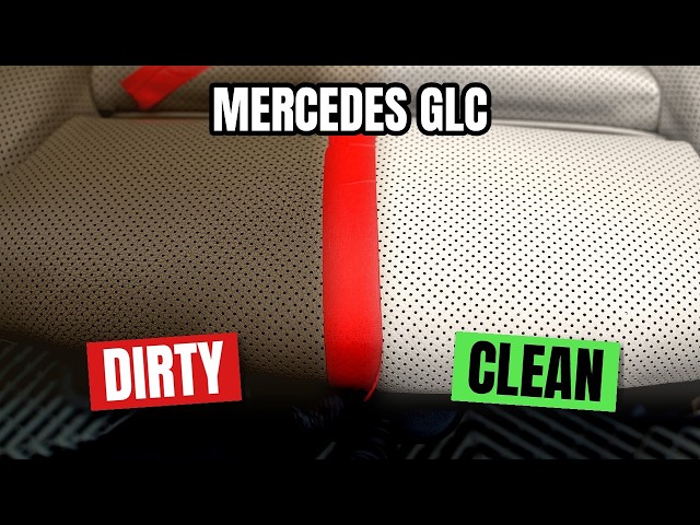NEVER CLEANED MERCEDES - Full Interior Detail