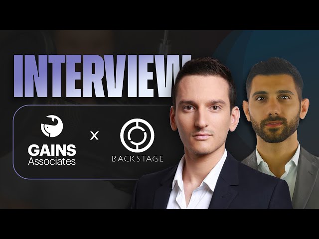 🔥Entertainment 3.0 🌐 Backstage Interview 🌐 | Alessio Piras - Alexandre Raffin from GAINS
