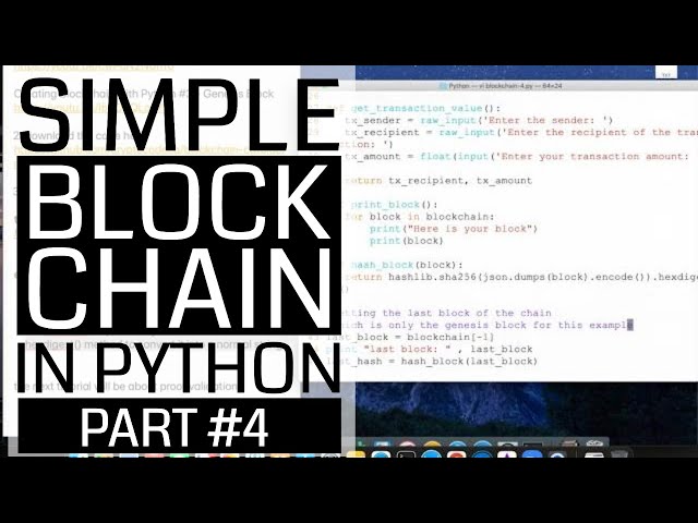 Creating Blockchain with Python #4 - Hashing Function