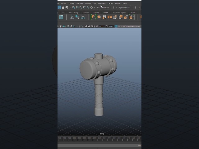 #3DModel #HammerModel #3DArtist