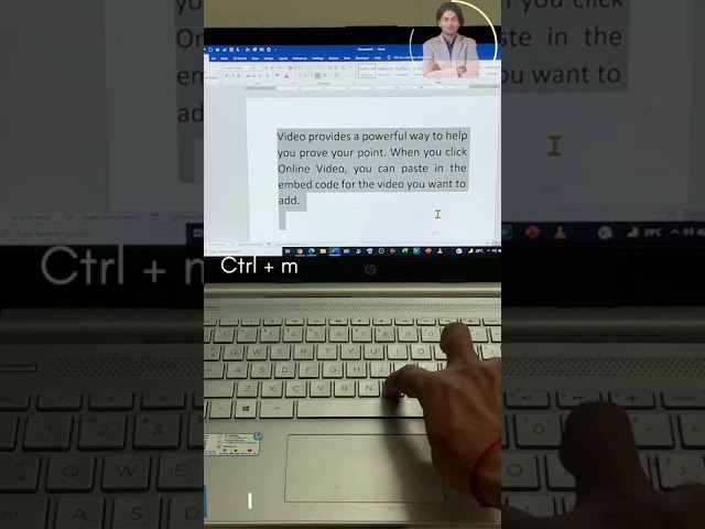 How to indent paragraph in Microsoft Word? #shortsvideo #mswordtutoiral