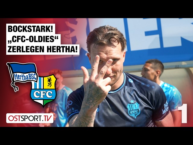 Impressive! "CFC Vets" dismantle Hertha's kids: Hertha BSC II - Chemnitzer FC | Regionalliga Nordost