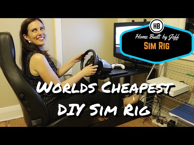 World's Simplest DIY Sim Racing Rig