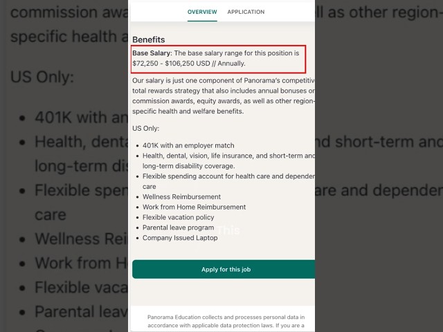 Why do tech job listings have wide pay ranges?