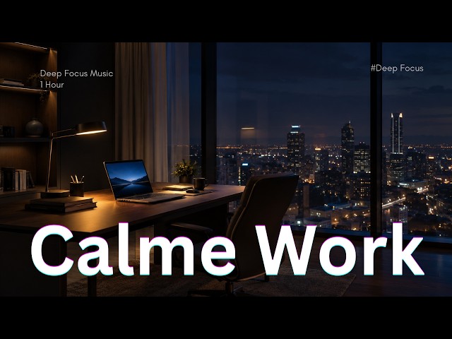 Deep Focus Music for Work & Study  | 1 Hour of Calm Music for Deep Work