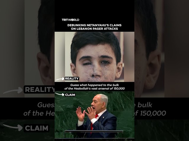 Debunking Netanyahu’s claims on Lebanon pager attacks
