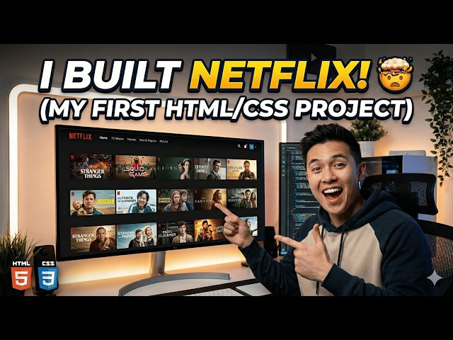 netflix ui clone your first html css project