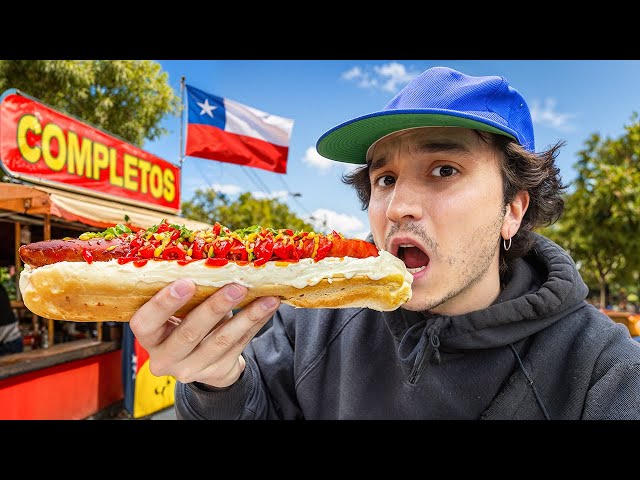 I Tried Chile's Famous "Completos" Hot Dogs