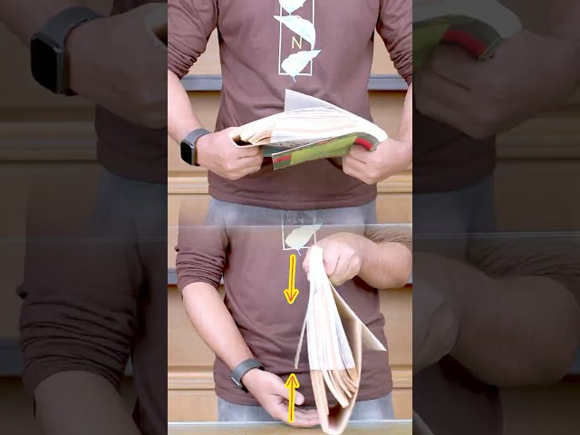 This Simple Paper Trick Defied Physics #science