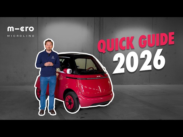 Microlino QUICK GUIDE 2026