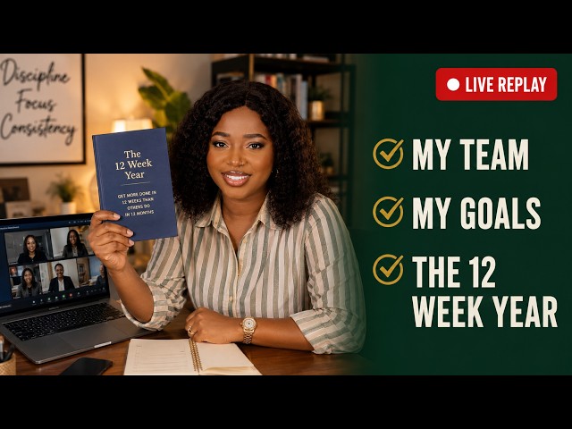 Throw Out The Annual Plan: 12 Week Year Reading + Real Work Day (Live Replay)