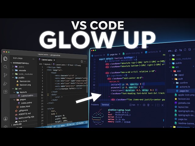 I Fixed My Ugly VS Code Setup