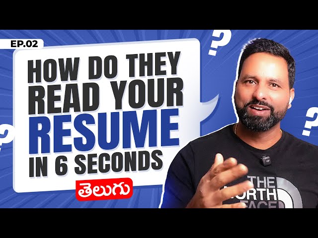 How Hiring Manager reads your CV in 6 seconds? AskJai. JD to Job Offer - Ep 02. Telugu. ATS system.