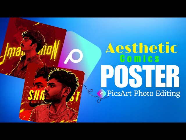 PicsArt Comins Poster Edit || PicsArt Text Photo Editing 🔥 || #editing
