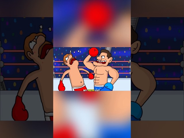 Brooklyn Guy The Boxer! SML ANIMATION #shorts #sml #animation