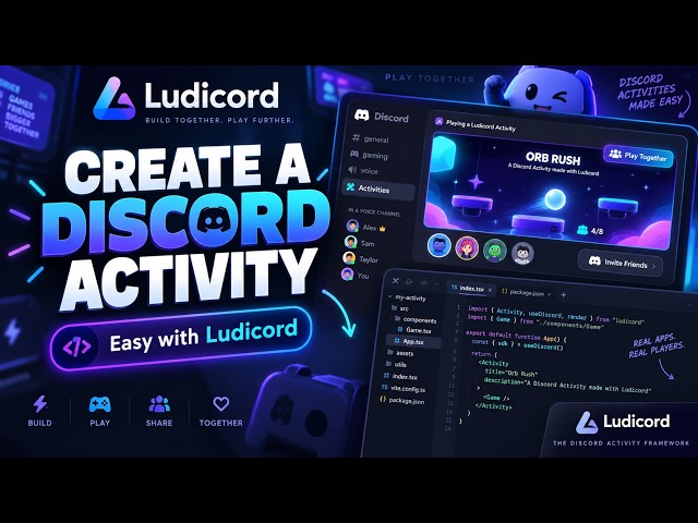 Create Your First Discord Activity | Ludicord Tutorial