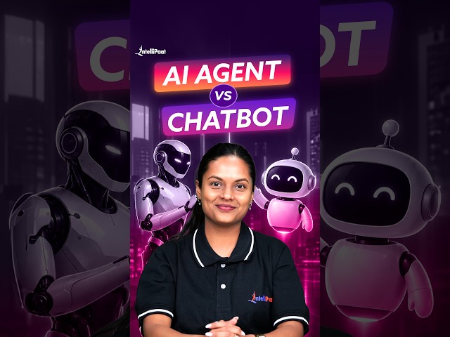 AI Agents vs Chatbots: What's the Difference? 🤖 | AI Explained #shorts