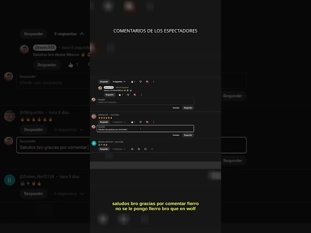 VIEWER COMMENTS